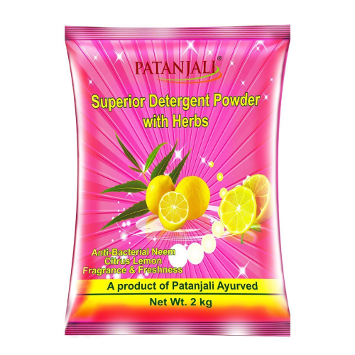 Superior Detergent Powder 2Kg Patanjali Ayurved Nepal