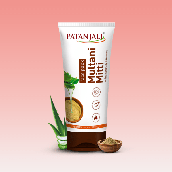 Patanjali Multani Mitti Face Pack – 100 g - Patanjali Ayurved Nepal