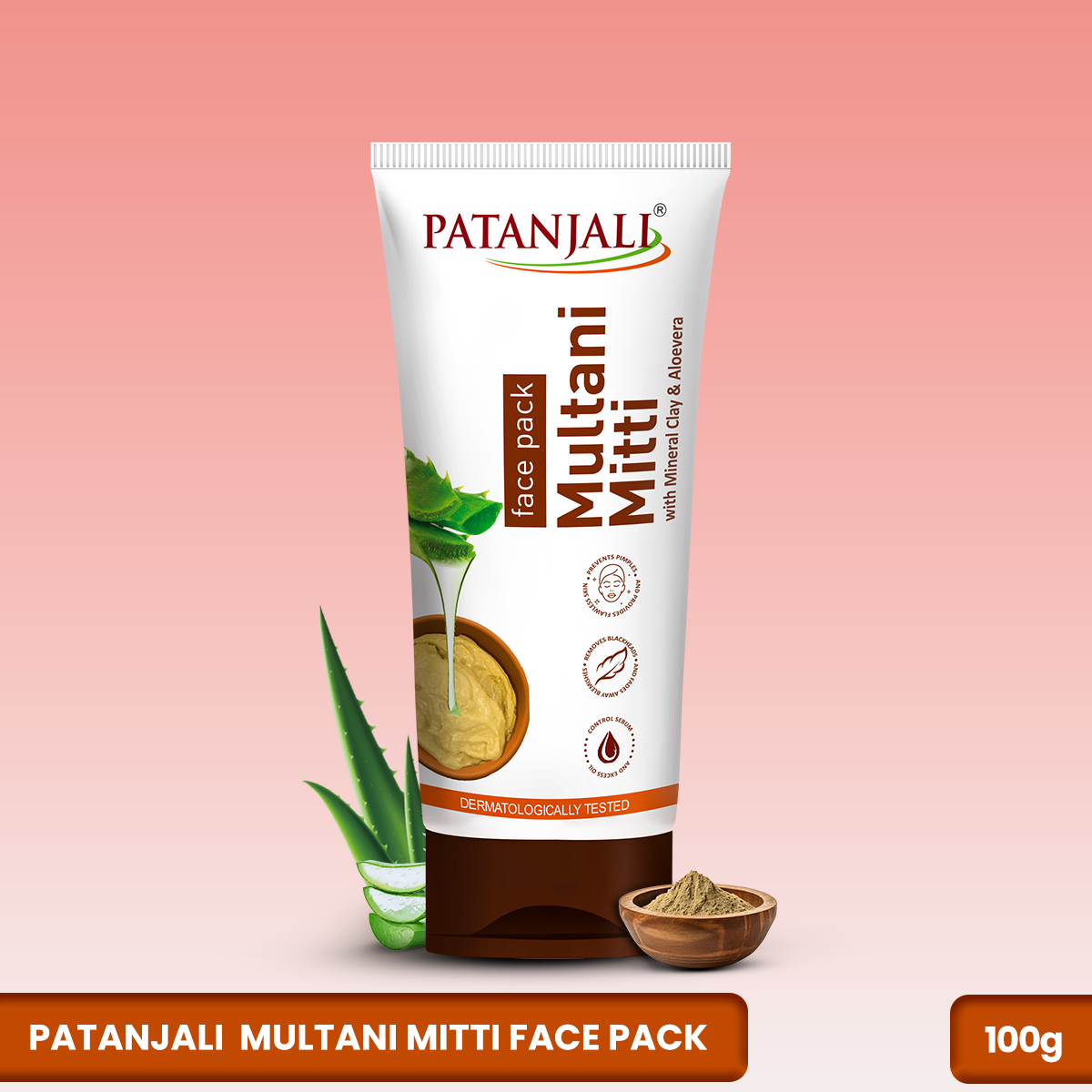 Patanjali Multani Mitti Face Pack – 100 g - Image 9