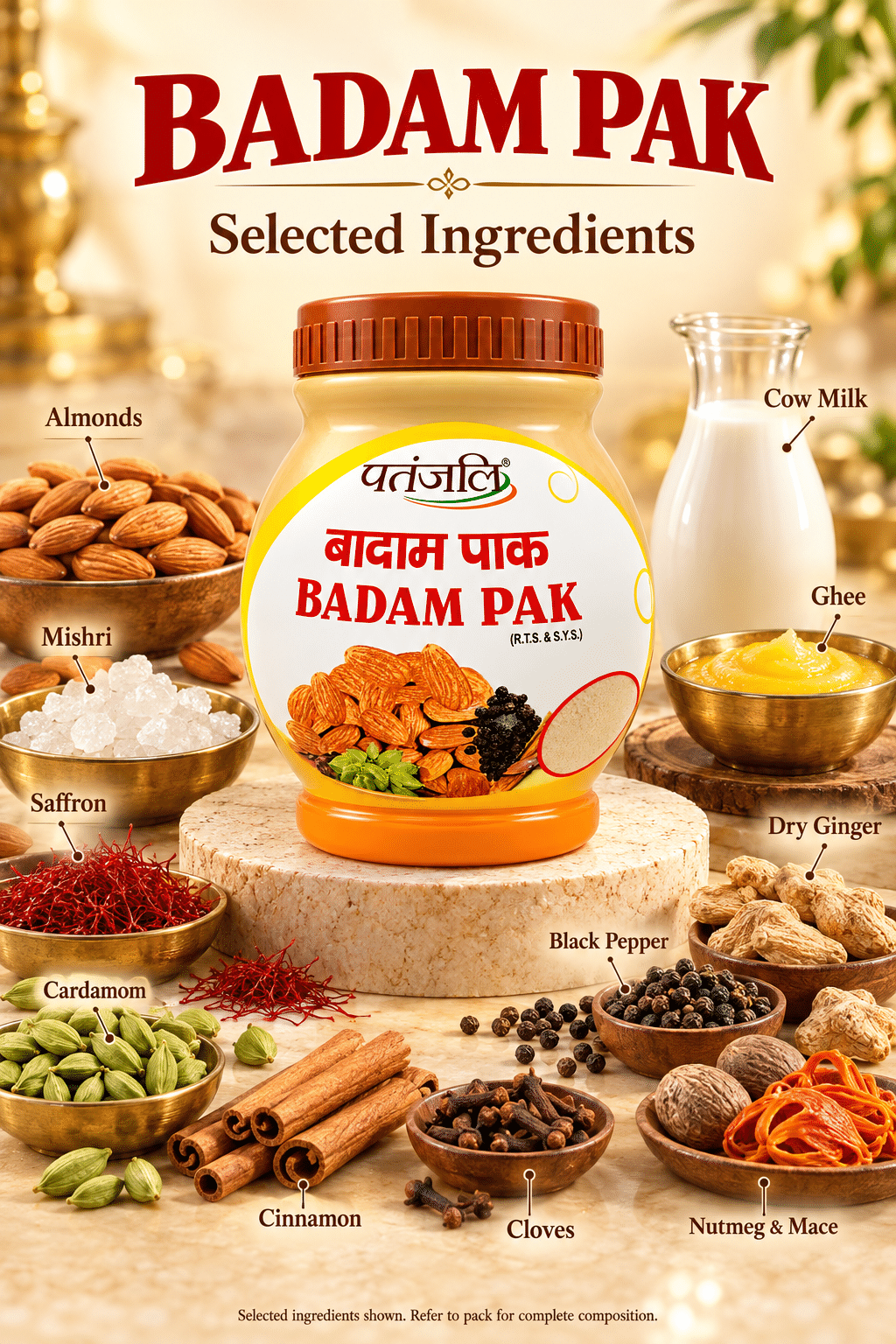 PATANJALI BADAM PAK 500 GM - Image 3